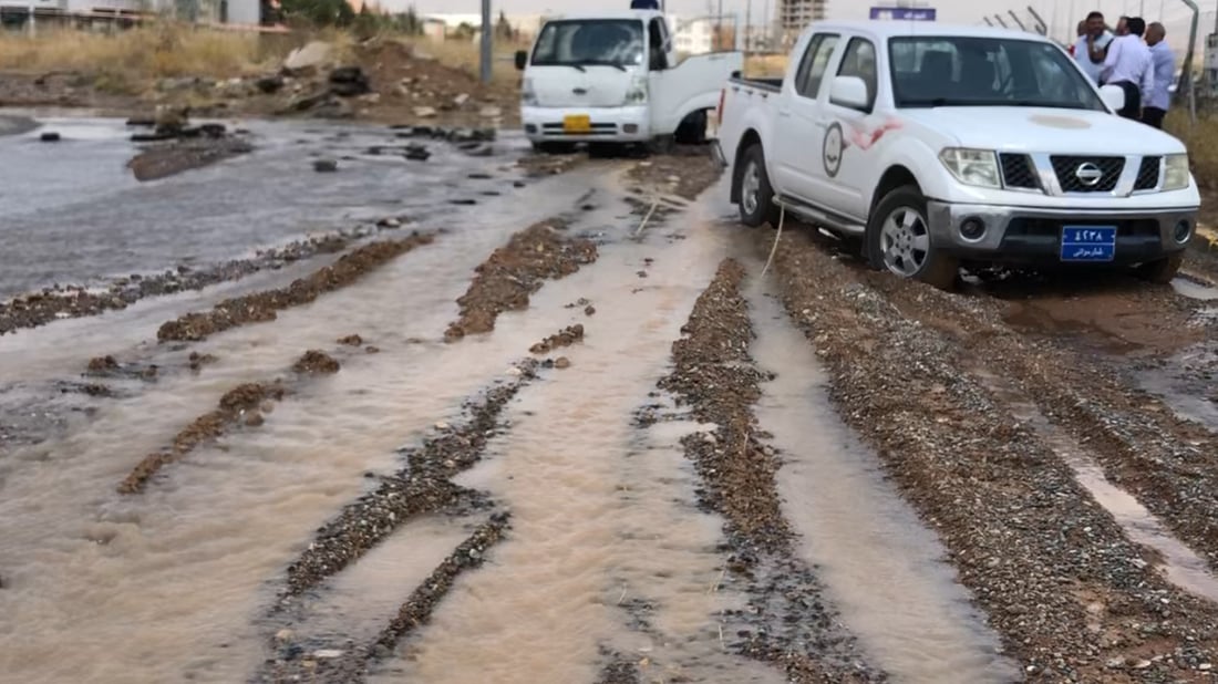 بۆری ئاوی ئیفرازی 3ی هەولێر کەمتر لە 24 کاتژمێری دیکە چاکدەکرێتەوە