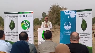 Mosul local leads tree-planting revolution to restore city’s greenery