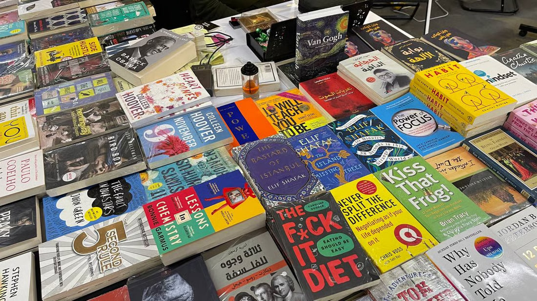 English books attract visitors at international book fair