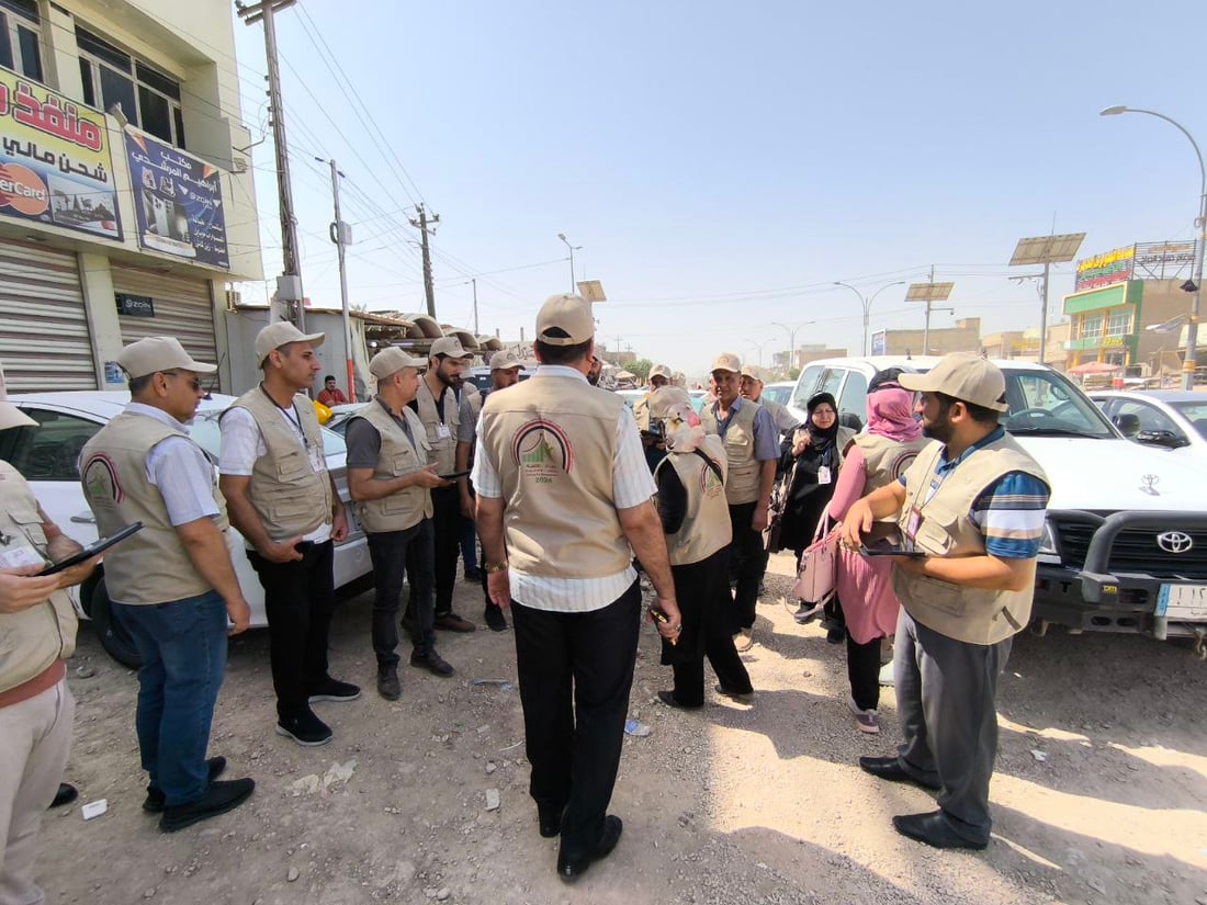 صور من بابل: انطلاق التعداد التجريبي في منطقتي الأساتذة والعتايج