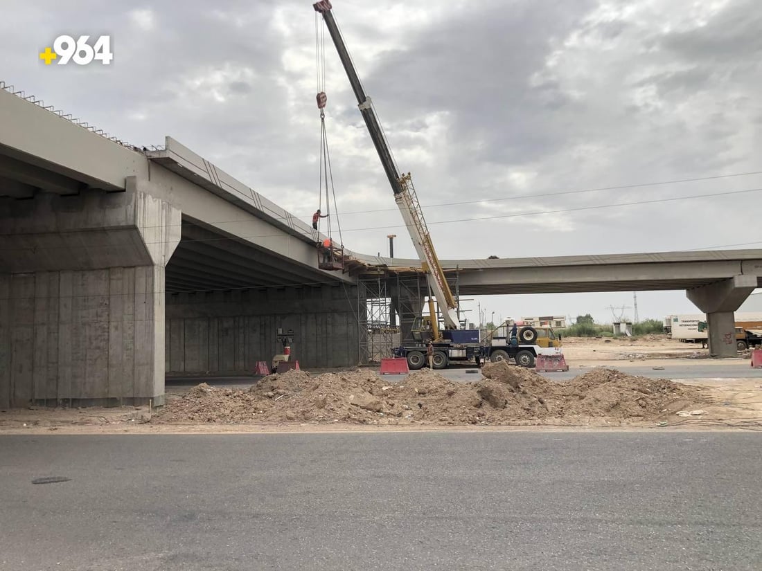 صور من مدخل بغداد: طريق “السكران” آمن ولائق وسريع.. أعمال صب الجسور انتهت
