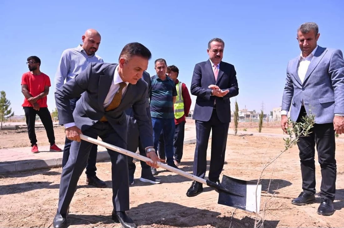 پارکێکی تازە لە شاوێس کرایەوە