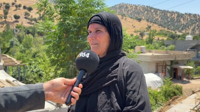 “پوور سەبریە” ژنە میهرەبان و دەست و دڵ کراوەکەی دۆڵی شاورێ هەمیشە دەبەخشێت  