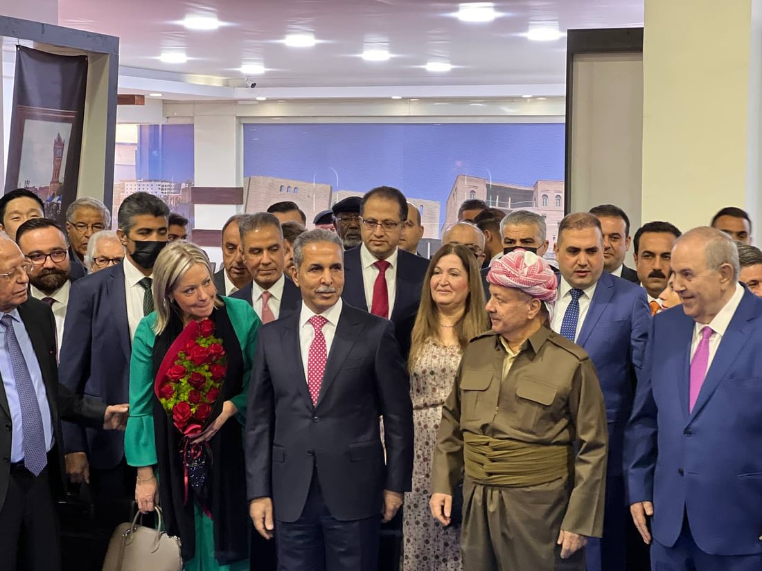 عرس ثقافي في أربيل.. انطلاق فعاليات معرض الكتاب الدولي بشراكة إعلامية مع 964