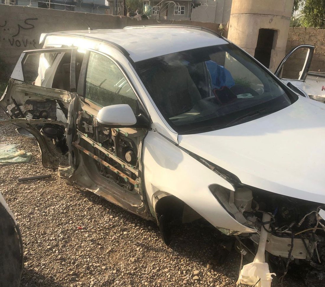 ئۆتۆمبێلێک کەوتە نێو پرۆژەی ئاوی داقوقەوە و دوو کەس خنکان