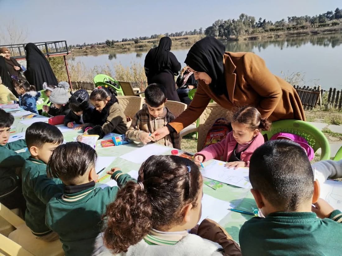 صور: أطفال الصويرة يرسمون في الهواء الطلق ومريم البرغوثي متفائلة بالمواهب