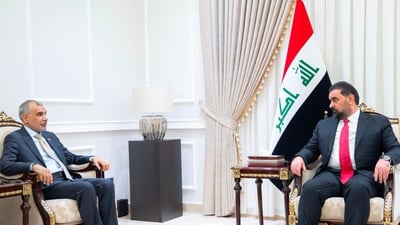 Iraq parliament speaker, finance minister discuss 2027 budget preparation