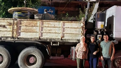 تۆڕی کارەبای بازاڕی مەحوی و دەوروبەری نۆژەندەکرێتەوە