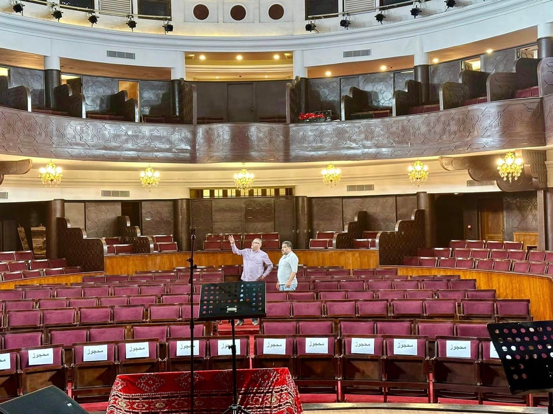 تشبه أوبرا باريس.. صور من إعادة افتتاح قاعة الشعب في باب المعظم