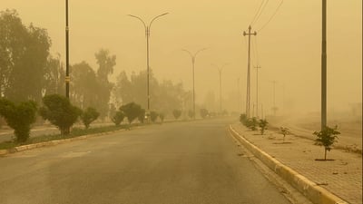 35 حالة اختناق.. عاصفة ترابية ضربت الحويجة (فيديو)