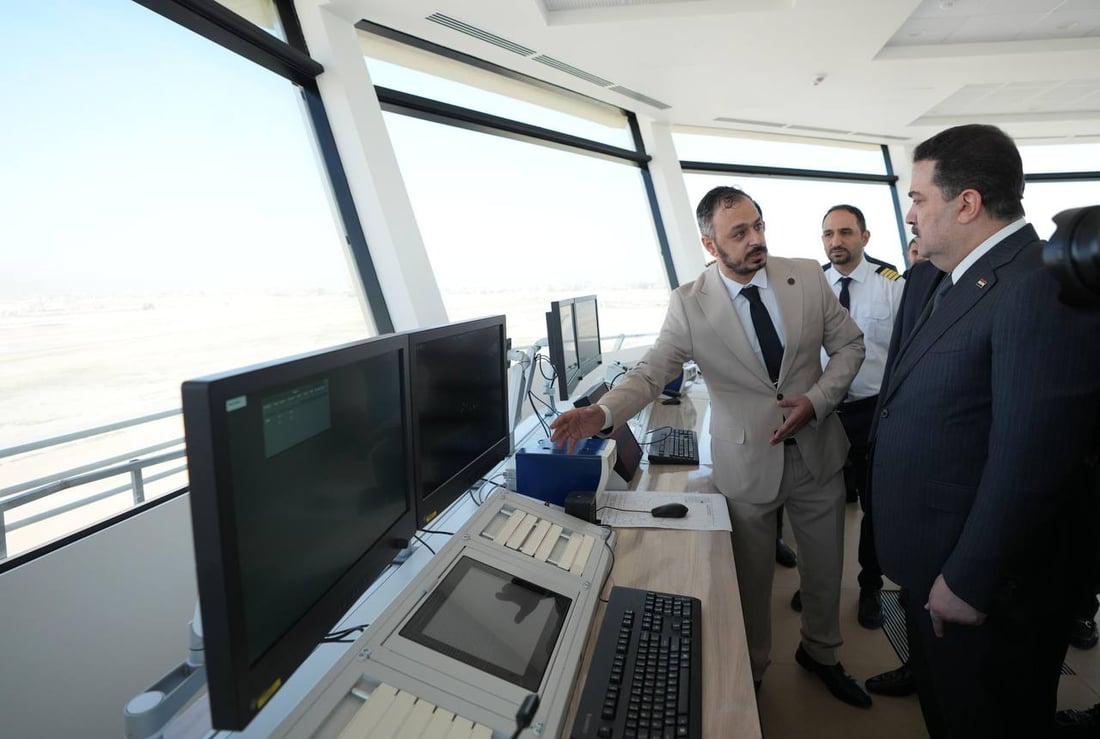 السوداني: مطار الموصل سيكون جاهزاً للتشغيل الكامل خلال شهرين