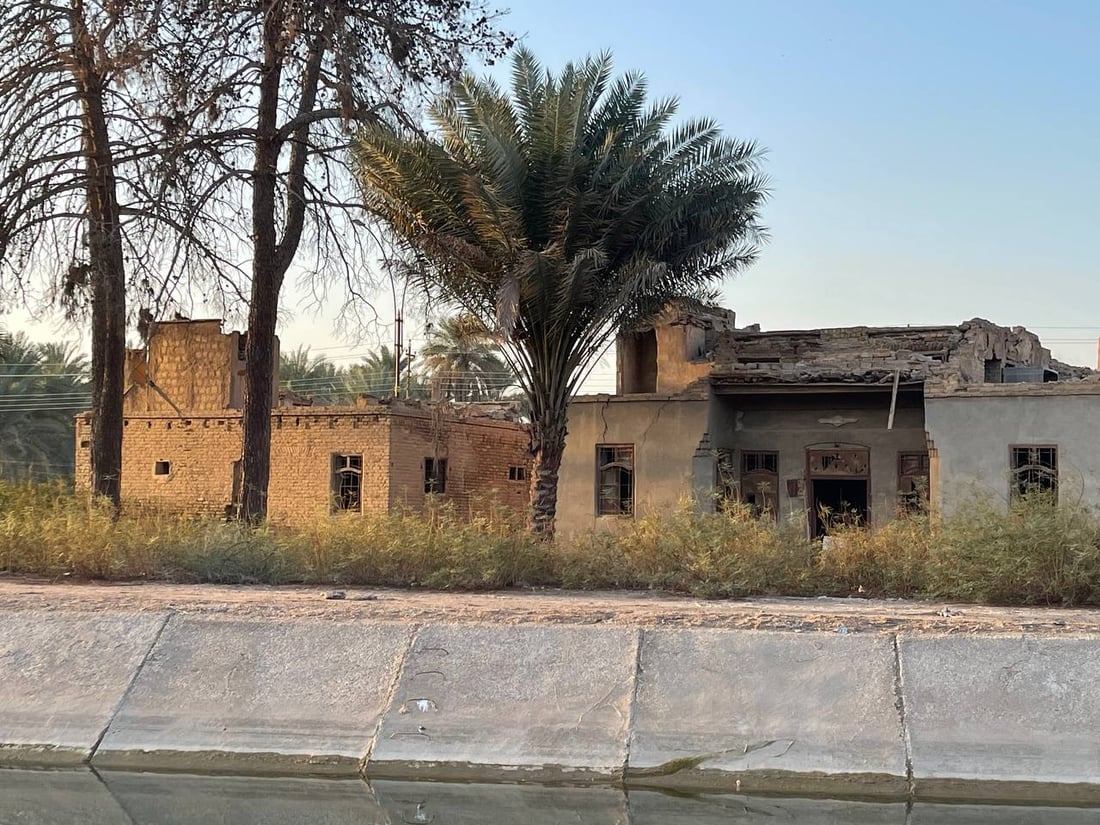جده بنى سور كربلاء لدفع خطر الوهابيين.. صور من قصر مصطفى خان في كربلاء