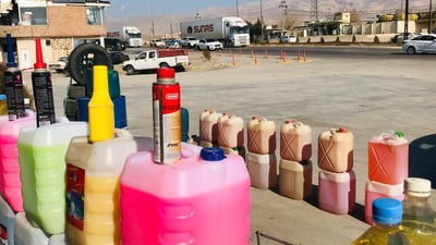 في السليمانية يفضلون البنزين الإيراني.. جودة عالية وثمن مناسب