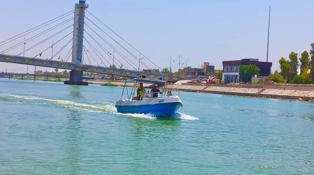 زوارق الناصرية أنقذت شاباً حاول الانتحار من أعلى جسر النصر