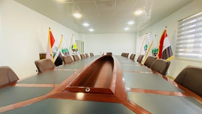 صور: إعادة تأهيل مبنى شركة الأسمدة في بيجي