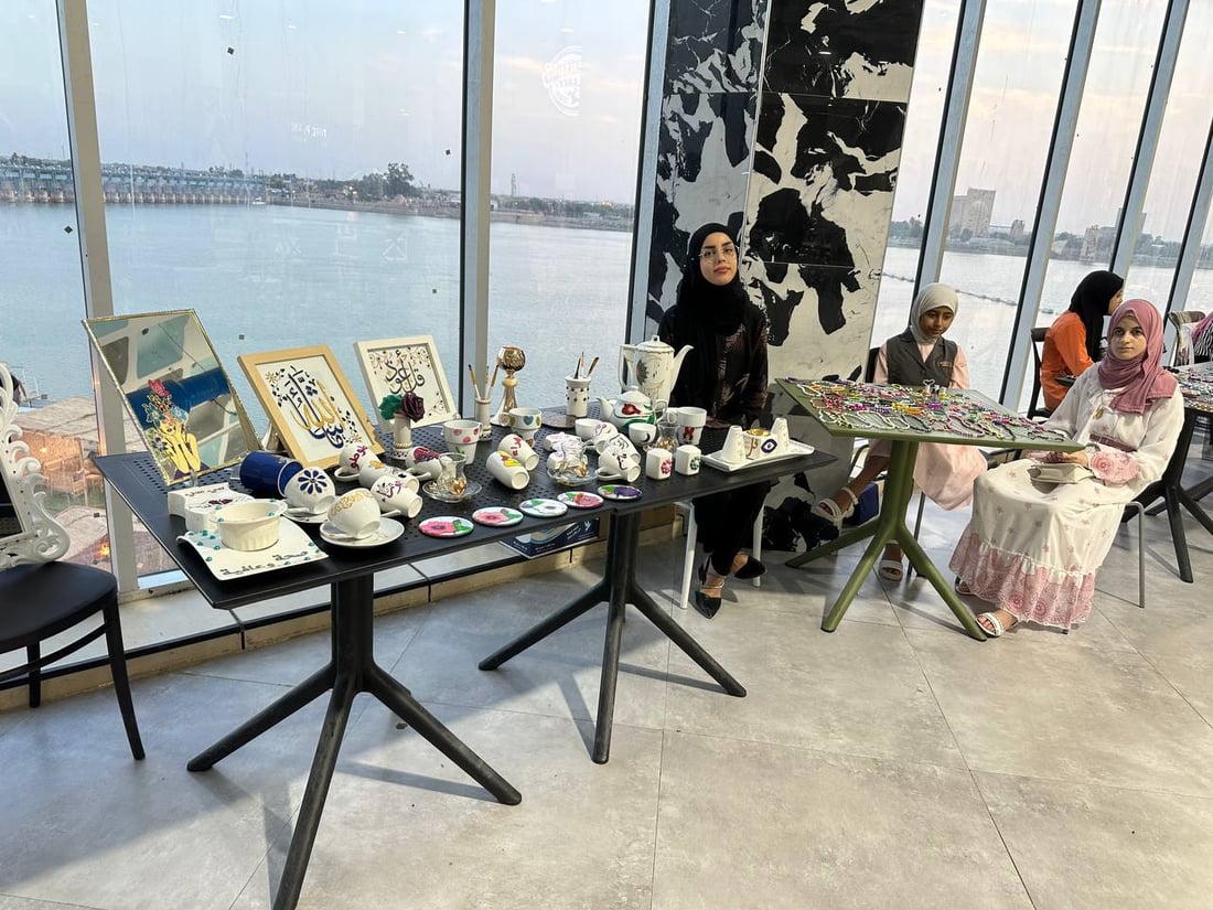 بمشاركة 25 فتاة.. بازار لموهوبات واسط في مول “سير ويليام” أسبوعياً