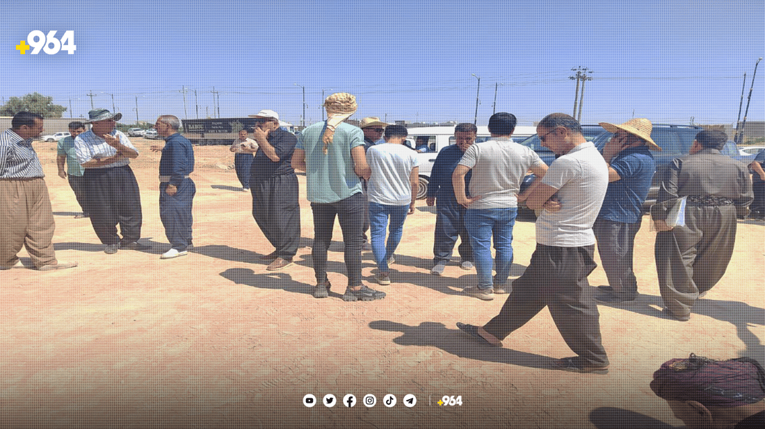 بەشێك لە جوتیارانی ناحیەی رزگاری داوای قەرەبوو دەكەن