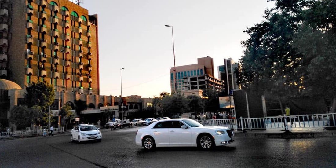 شەقامی نێوان هۆتێل پاڵاس و هۆتێل ئاشتی روناکدەکرێتەوە