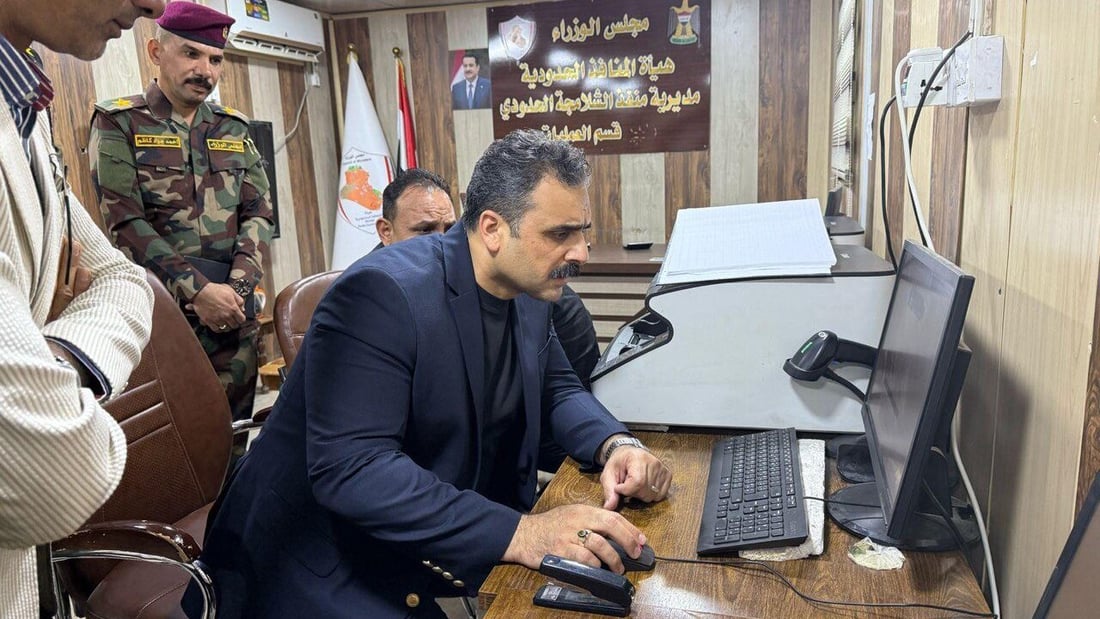 الوائلي يتابع ربط المنفيست الإيراني إلكترونياً وإجراءات مكافحة التهريب