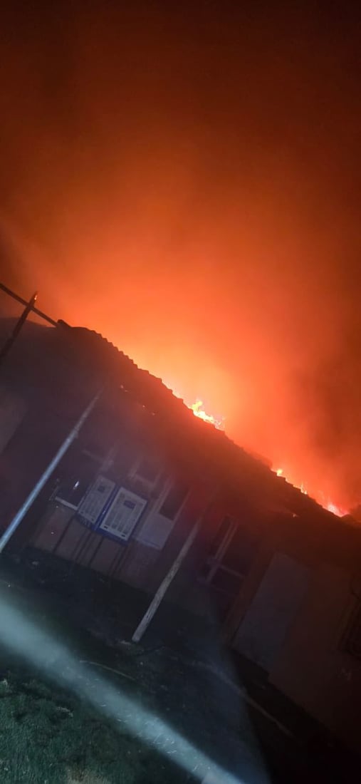 لە قەزای باتیفا خانوویەک سووتا