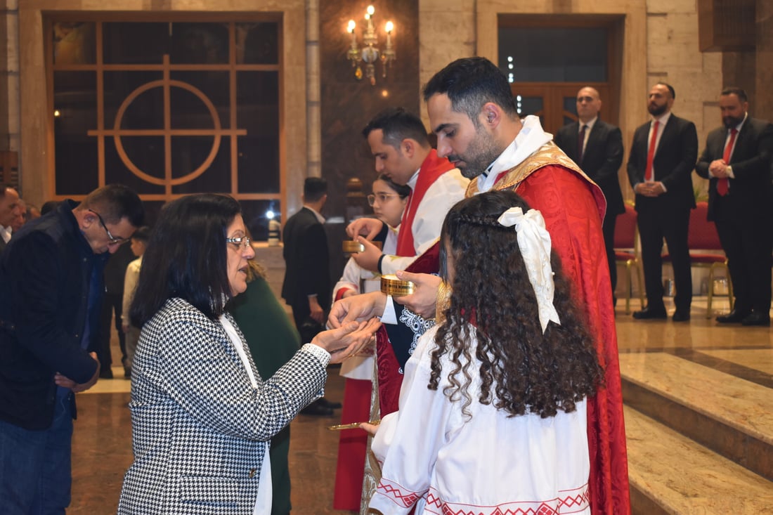 خميس الأسرار.. مشاهد من طقس غسل الأرجل بعد العشاء الأخير