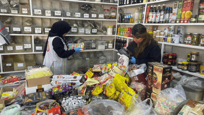 چوار شوێنکار سزادران و بڕێکی زۆر خۆراکیش دەستیبەسەردا گیرا 