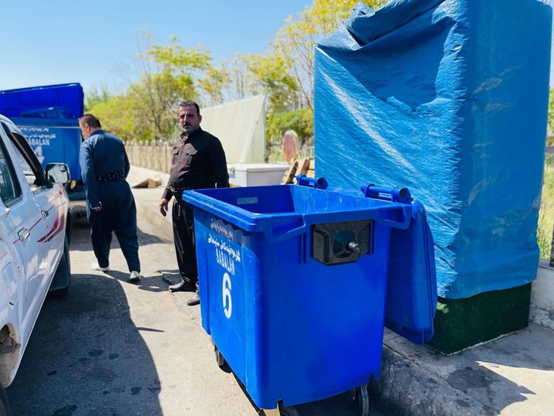 لە خاڵخاڵان سەللەی خۆڵ لەناو بازاڕ دانرا