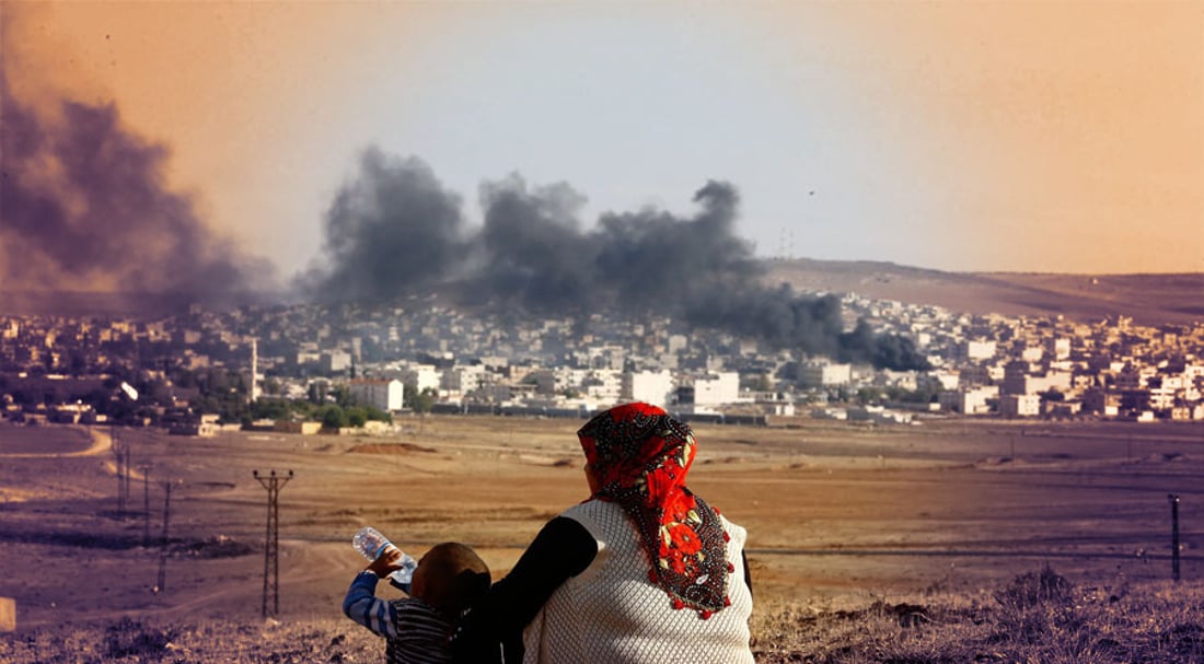 14 رۆژە كۆبانێ لە ژێر گەمارۆدایە