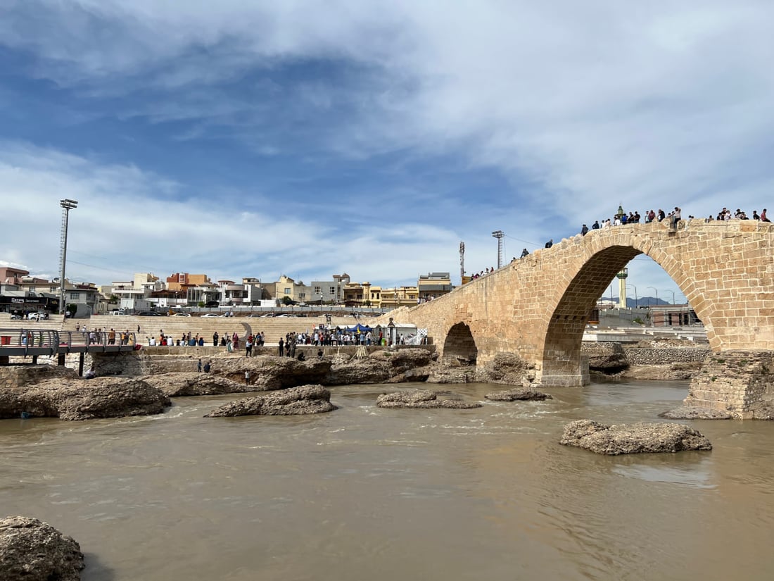 سواح العراق سيشاهدون السلاحف والشبوط في ماء الخابور الرائق والوعد من إدارة زاخو