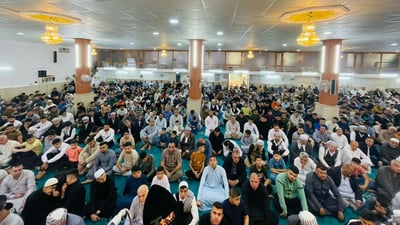 بالصور.. صلاة العيد في مناطق متفرقة من مدن العراق