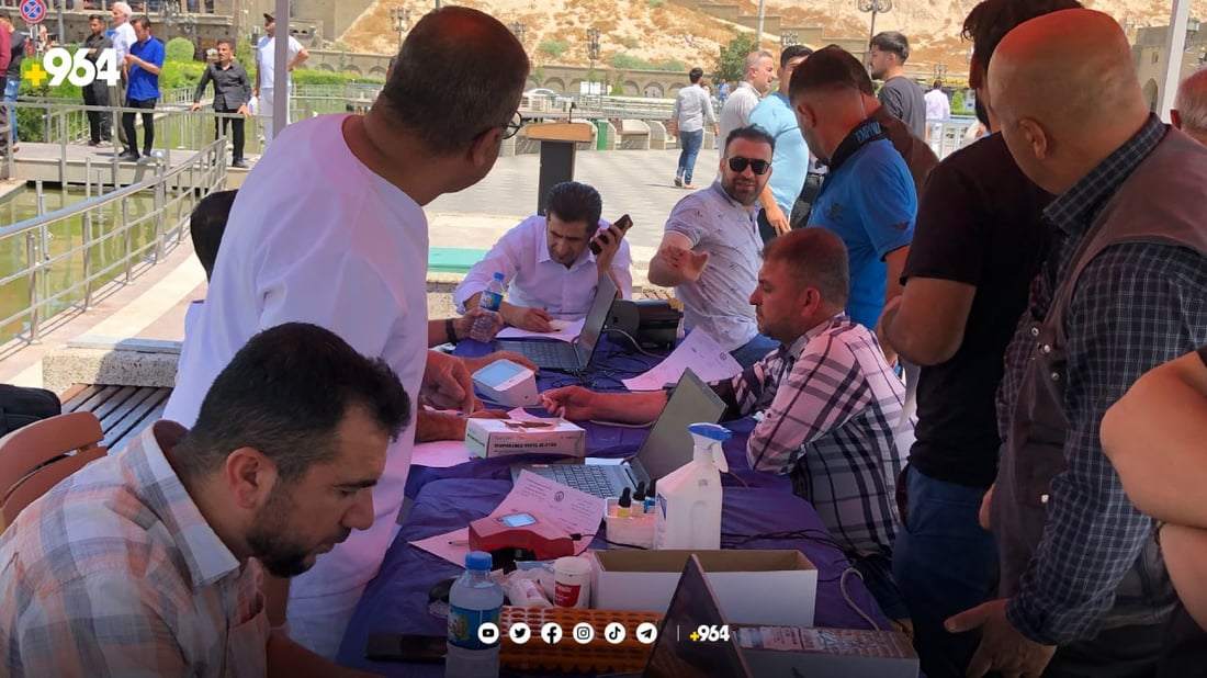 بە بۆنەی رۆژی جیهانییەوە هەڵمەتێکی خوێنبەخشین لە کوردستان بەڕێوەچوو