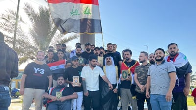فيديو: أبناء الصدر والأعظمية في ساحة حمزة يستنكرون حرق القرآن وعلم العراق
