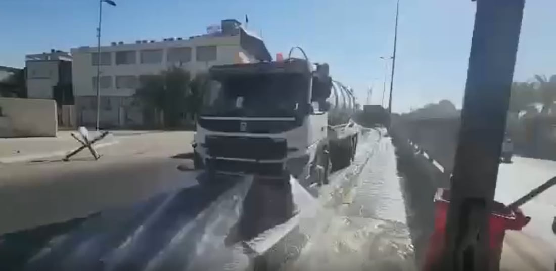 أمانة بغداد تغسل شوارع العاصمة بأمر من الكاظمي