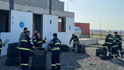 Halabja rapid response team trains with German agency