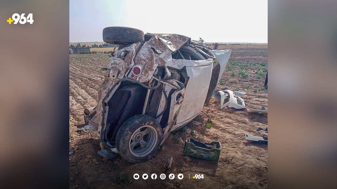 بە رووداوێکی هاتوچۆ چوار کەس گیانیان لەدەستدا