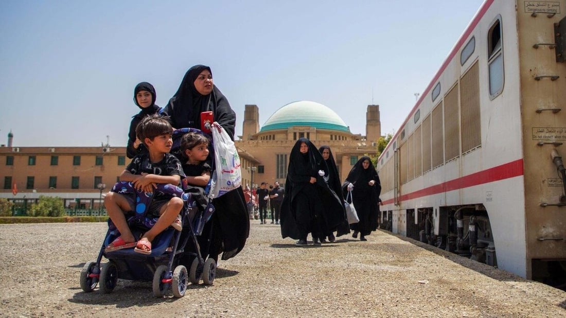 تسيير 11 قطاراً لنقل زوار الإمام الكاظم