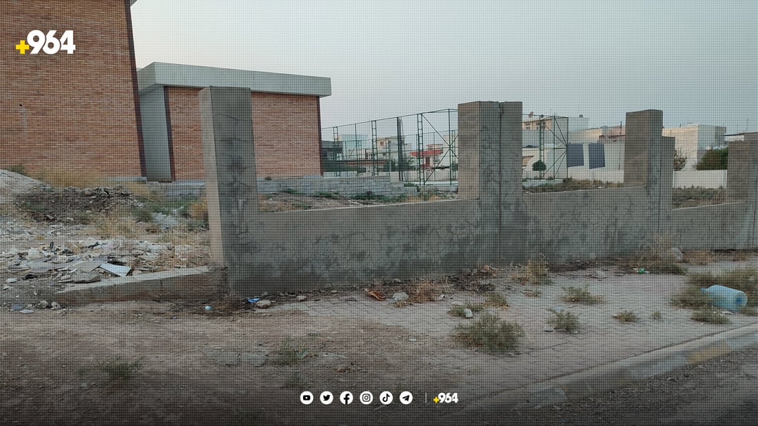 بیناى دوو قوتابخانه‌ 10 ساڵە بە تەواونەکراوی جێهێڵدراوه‌