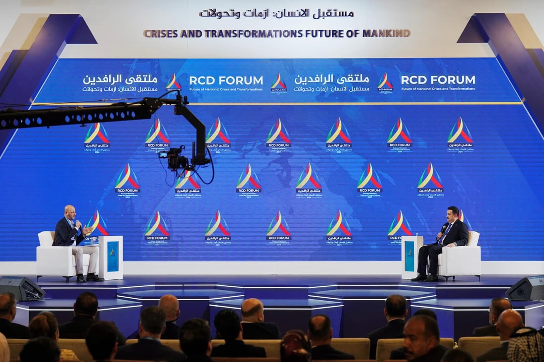 أين الصدر.. وهل تريد ولاية ثانية؟ عمر الشاهر يسأل السوداني أمام الساسة والسفراء