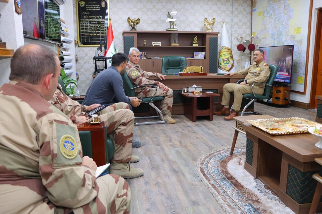 بغداد وباريس تناقشان التمارين المشتركة للطيران الحربي (صور)