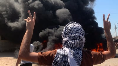 Protesters in Al-Mahnawiyah demand basic services, dismissal of local qaymaqam