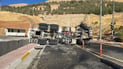 Suspect arrested after allegedly hijacking mixer truck and overturning in Sulaymaniyah tunnel