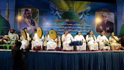 اجتماع “الخلفاء” في صلاح الدين ولحن صوفي مع كربلاء وأربيل