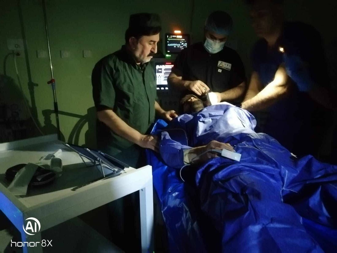 لە نەخۆشخانەی رانیە بەشێوەیەکی پێشکەوتوو نەشتەرگەری بۆ گەنجێک کرا