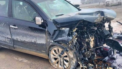كان سيحميه الحزام.. وفاة سائق “سورنتو” اصطدمت بشاحنة “مرسيدس” على دولي الأنبار