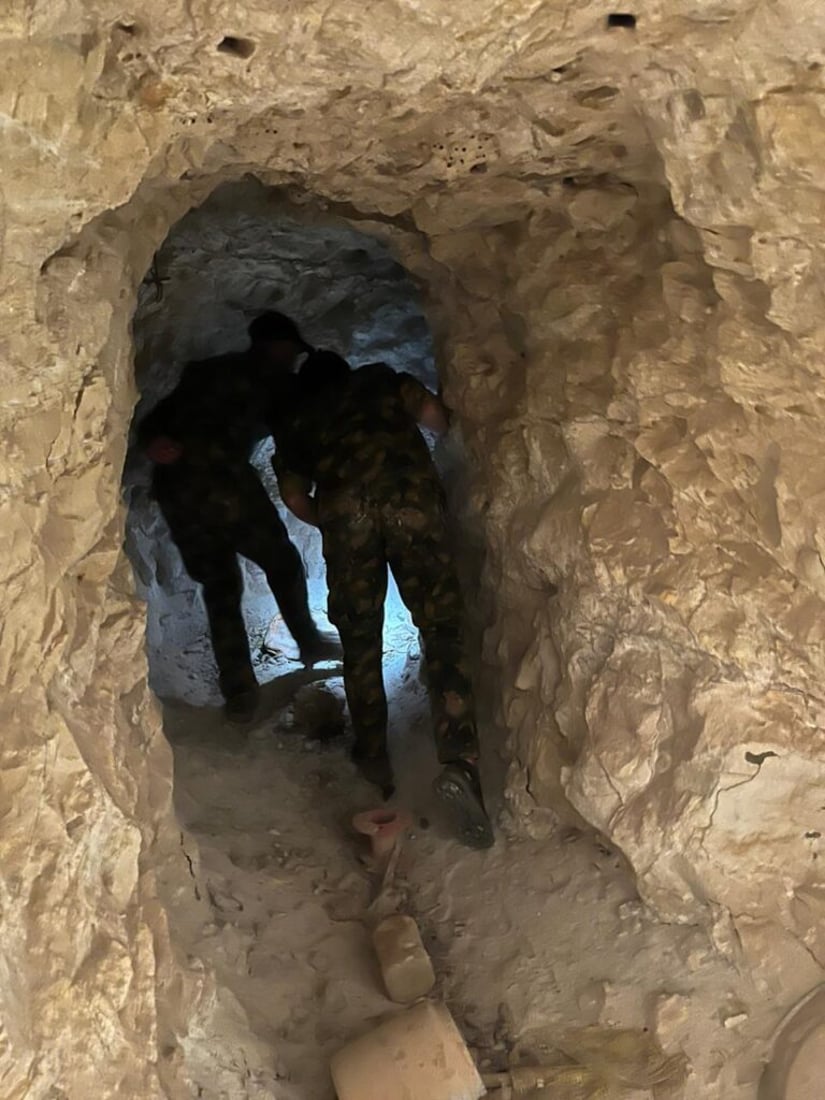 صور: الحشد يدمر مضافات وأسلاك عبور لـ”داعش” في جبال مكحول