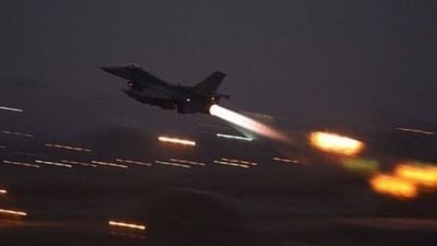 تركيا تضرب 20 هدفاً شمالي أربيل