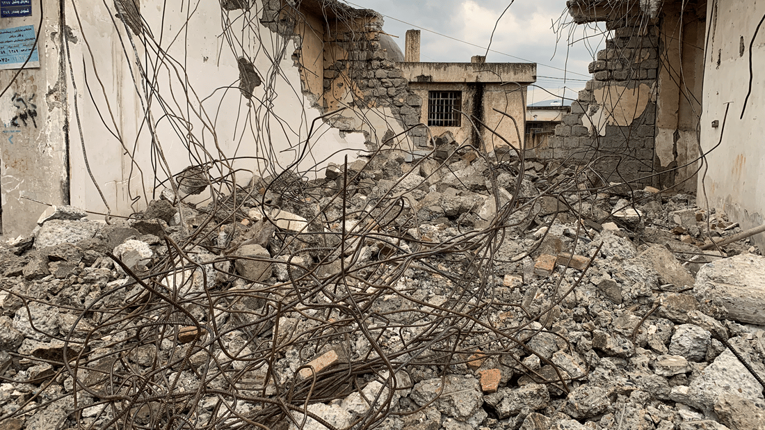 دوکانەکانى ناو بازاڕى قەڵادزێ دەڕوخێنرێن