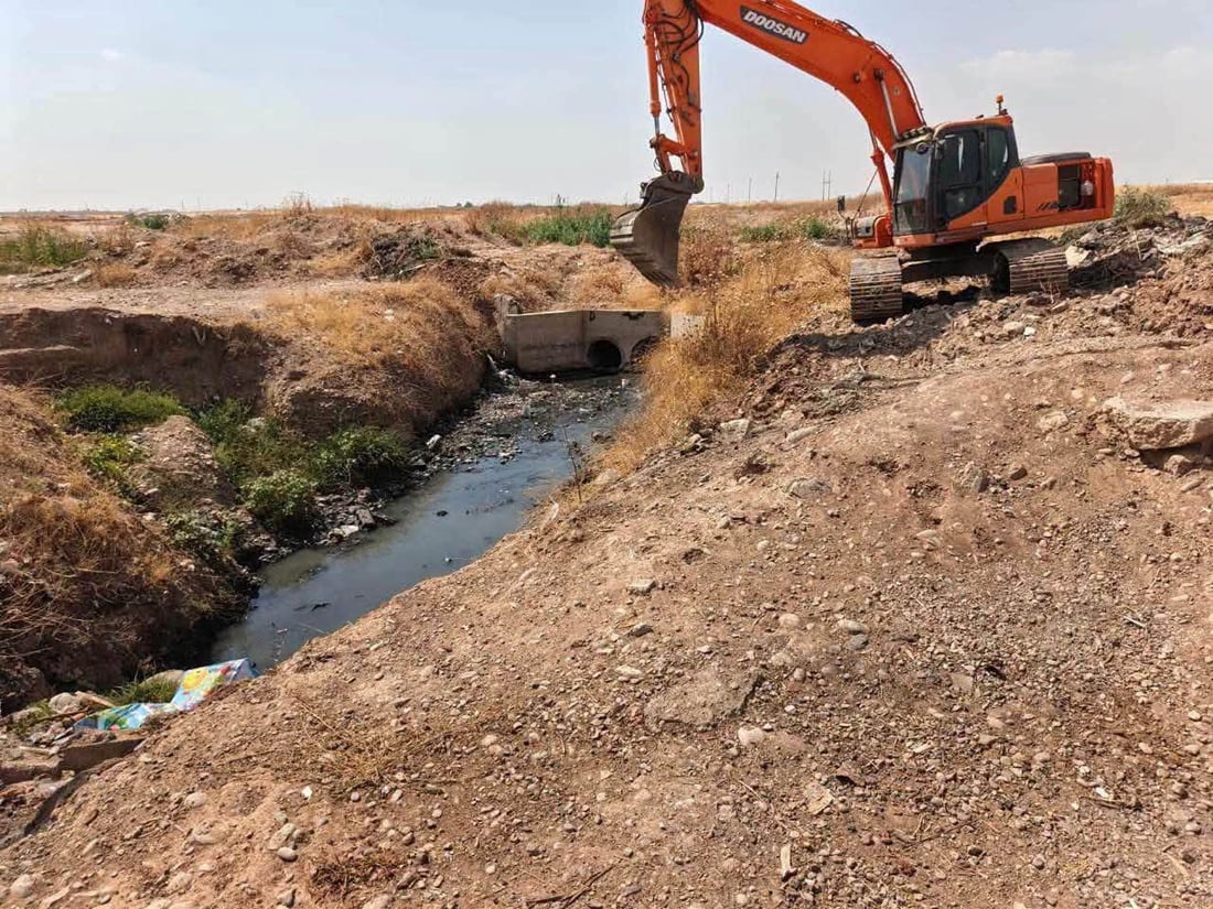 هەر لە ئێستاوە کەند و رێڕەوەکانی لافاو لە هەولێر پاک دەکرێنەوە