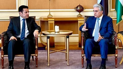 قاسم ئەعرەجی لە هەولێرە و لەگەڵ وەزیری ناوخۆ کۆبووەوە