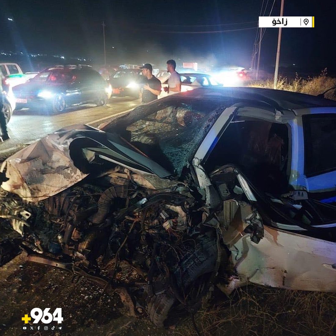 لە زاخۆ شۆفێر و منداڵێک مردن و شەش کەسی دیکە بریندارن